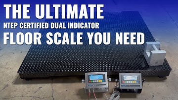 SellEton scales NTEP Certified Industrial Floor scales with Dual indicator Function!