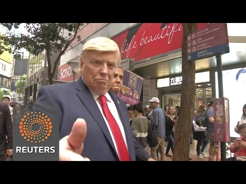 Impersonators of world leaders gather in Hong Kong - Impersonators of world leaders gather in Hong Kong