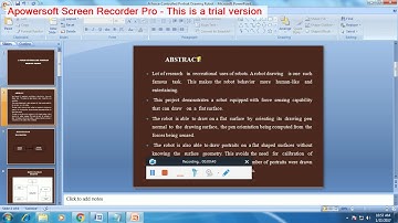 IEEE 2016-2017 EMBEDDED IEEE 2016 2017 EMBEDDED A FORCE CONTROLLED PORTRAIT DRAWING ROBOT