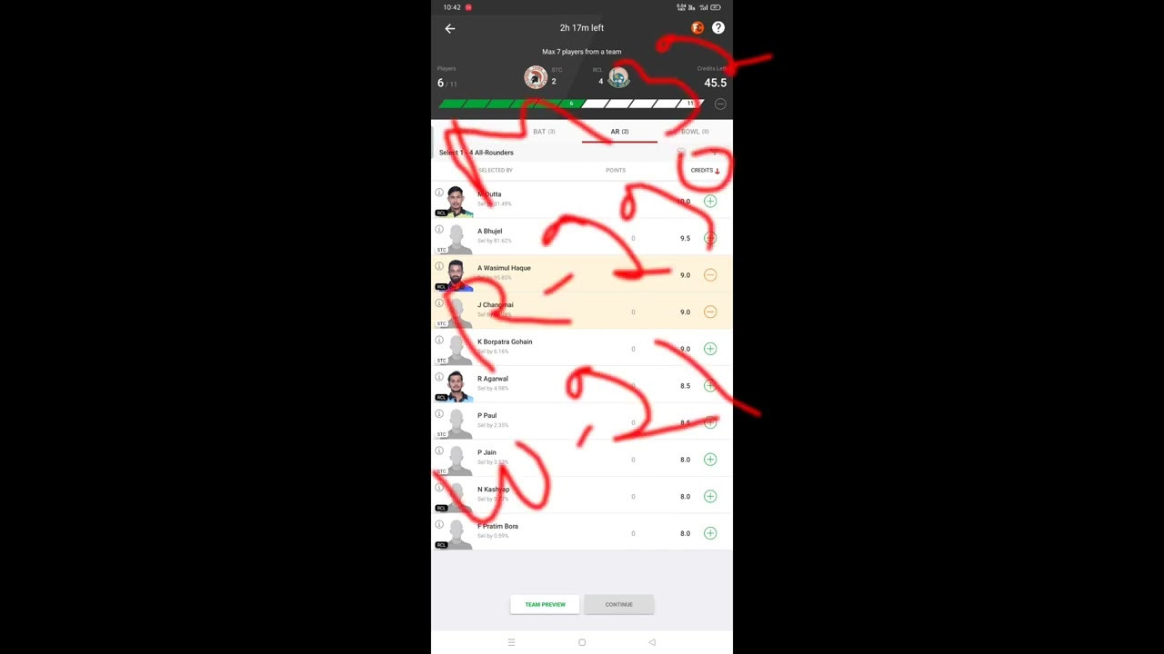 YouTube • FANTASY WINNING ZONE STC vs RCL || STC vs RCL Dream11 || STC vs RCL Dream11 Prediction ||