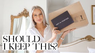 SHOULD I KEEP THIS NEW LUXURY HANDBAG?! AND HOUSE WORK CONTINUES | INTHEFROW