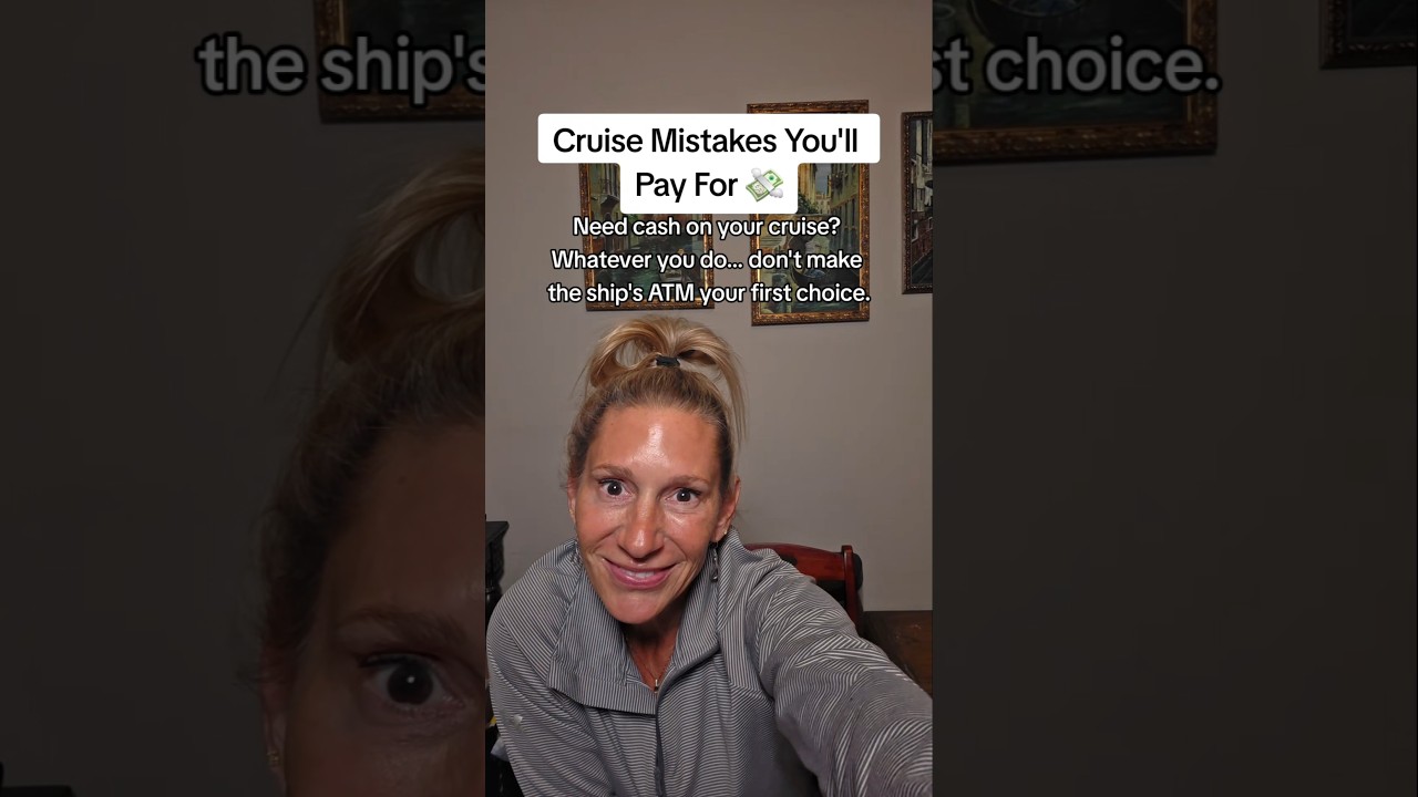 Cruise Mistakes You'll Pay For 💸 PART 11 — USING THE SHIP'S ATM #cruisetips