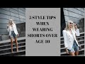 How to Wear Denim Shorts Over 40 | Follow These 5 Style Tips When Wearing Denim Shorts