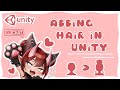 How to Add Hair in Unity || Booth/Western VRChat Unity Tutorial