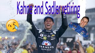 Kasey Kahne and Elliott Sadler stepping away from full time racing after 2018