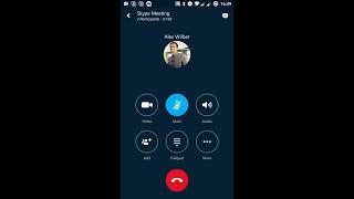 Skype for Business Andriod App Use Case screenshot 5