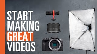 Best video gear for beginners (camera, lighting, audio)