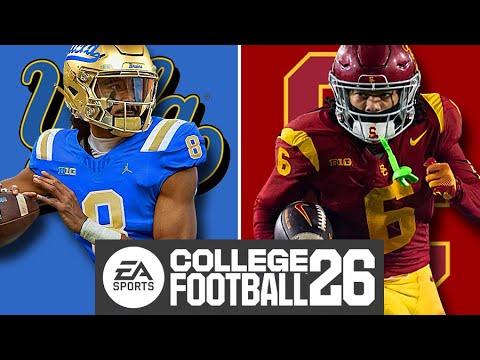 UCLA (5-6) at USC (6-5) - Week 14 Simulation (EA College Football 26)