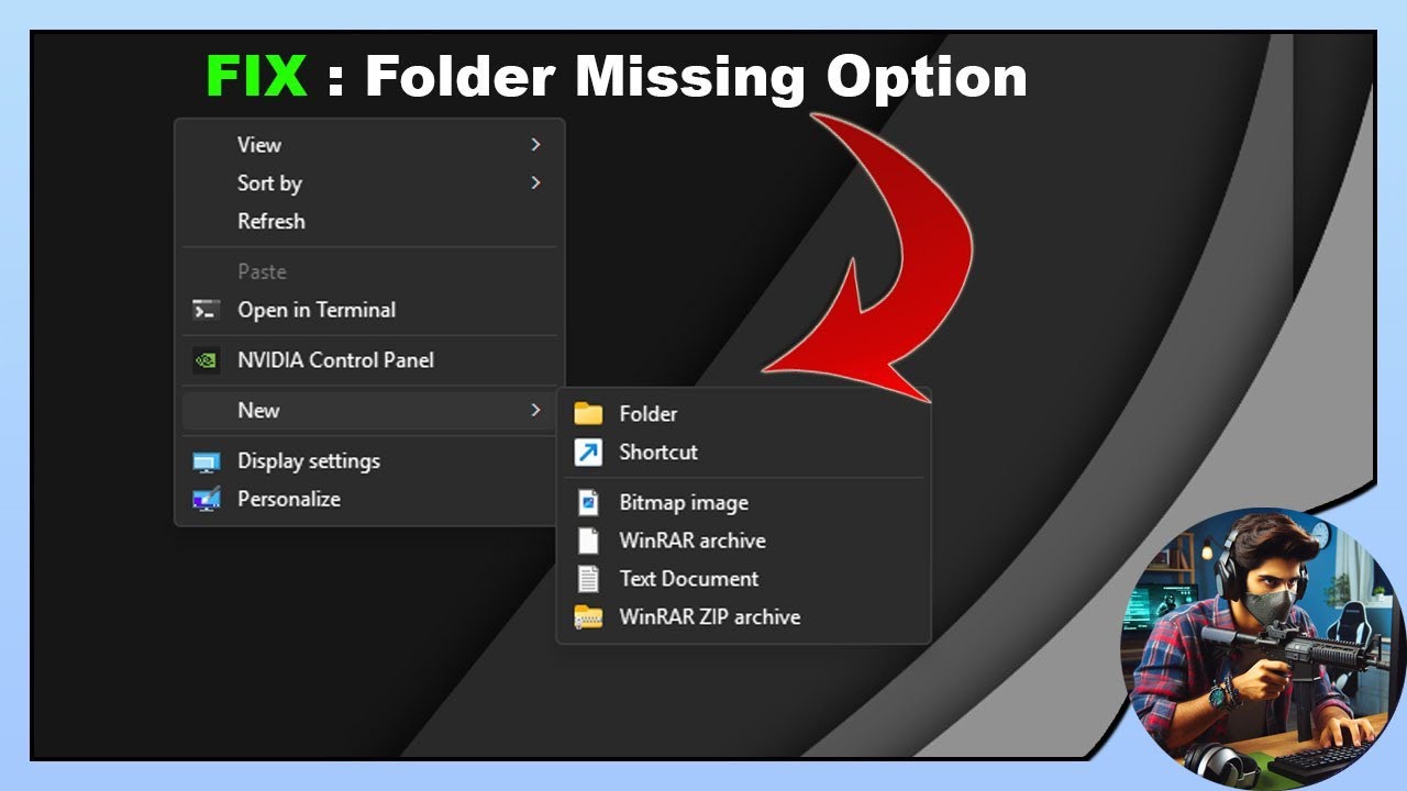 New "Folder" Option Missing in Right-Click Menu on Windows 10? Here’s ...