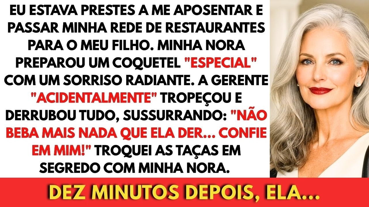 Minha Nora Preparou Um Coquetel Especial Na Minha Festa. A Gerente Derrubou 