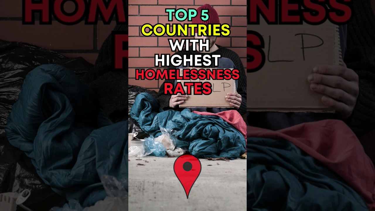 Why Do These 5 Countries Have The Highest Rates Of Homelessness!