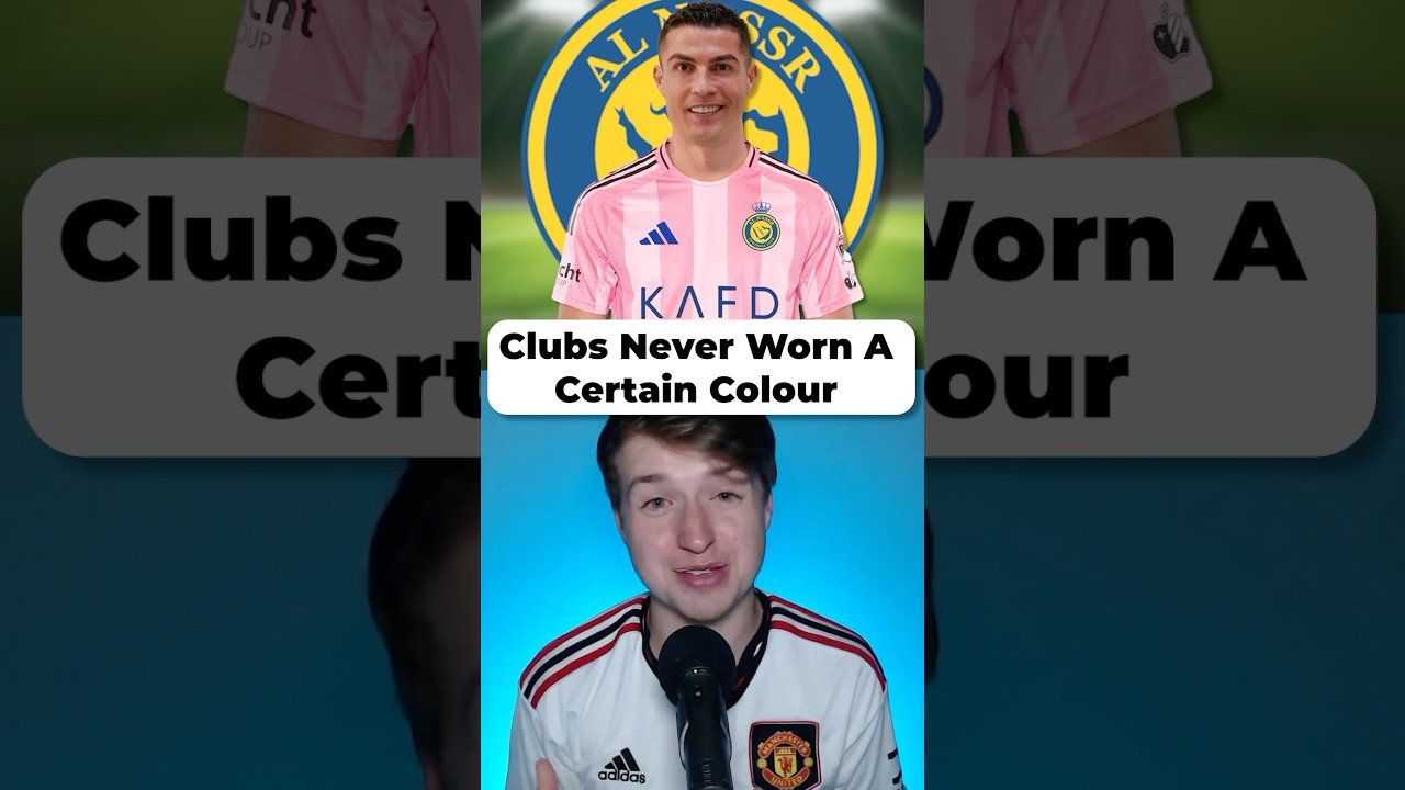 These Football Clubs Never Worn A Certain Colour Kit Before ❌👕