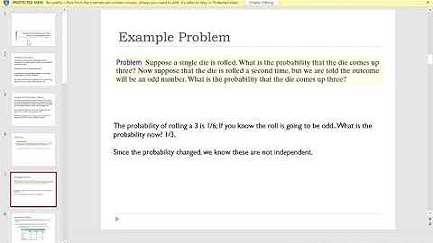 Conditional Probability and the General Multiplication Rule 1