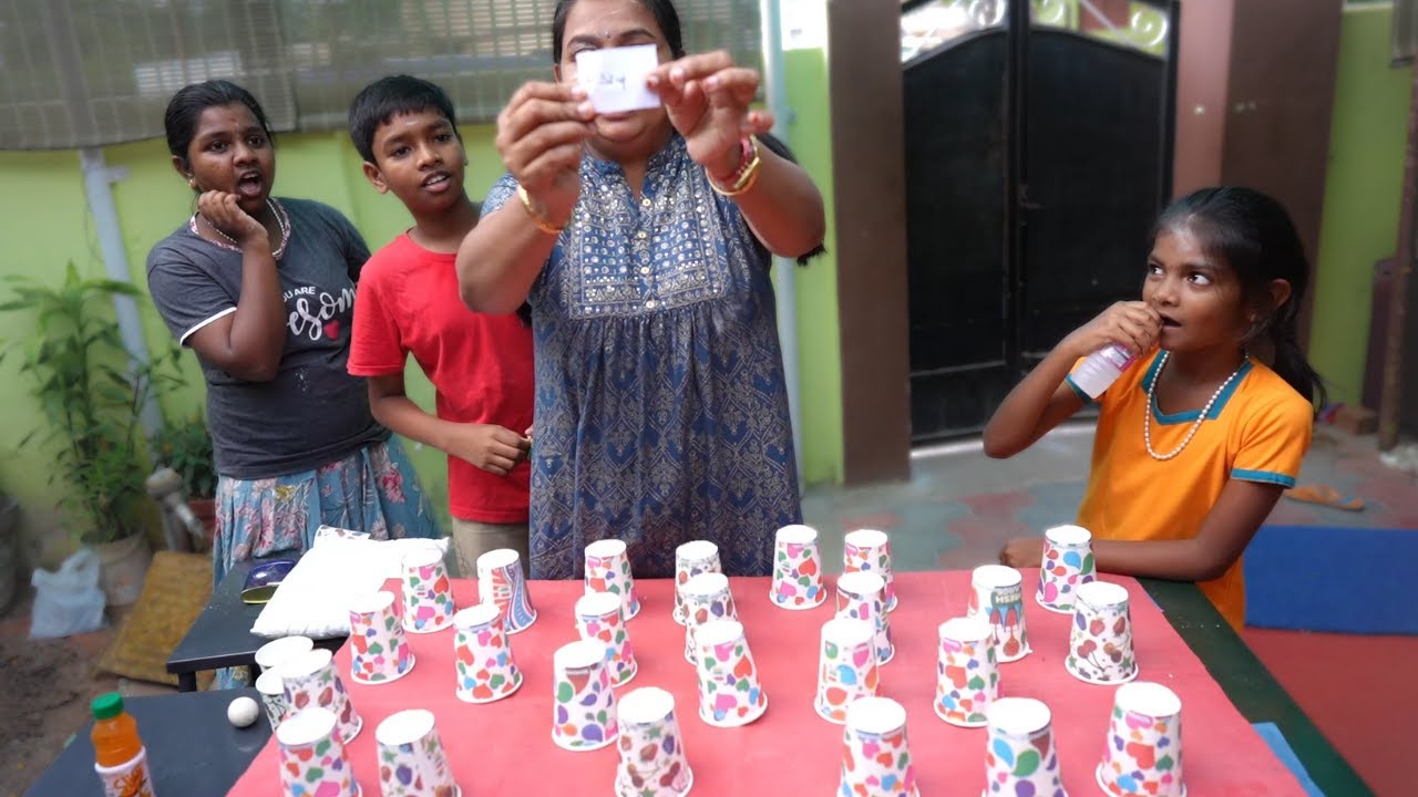 Cup க்குள்ளே எது வேணுனாலும் இருக்கும்| Mystri Cup Challenge .