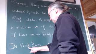 Celebrity Every sequence of real numbers has a monotone subsequence Wealth