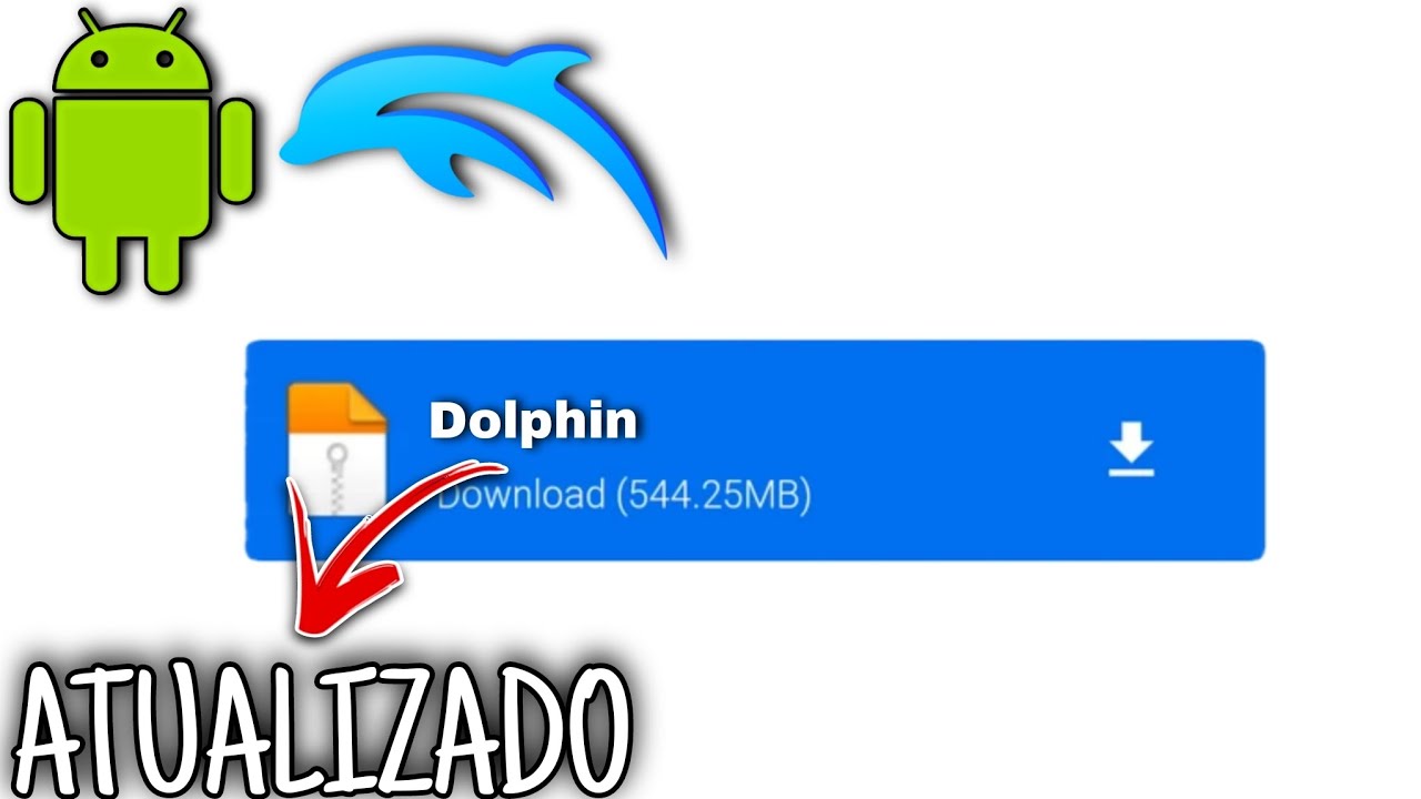 DOLPHIN NO CELULAR ATUALIZADO 2025 ( Emulador Nintendo Wii e GameCube )