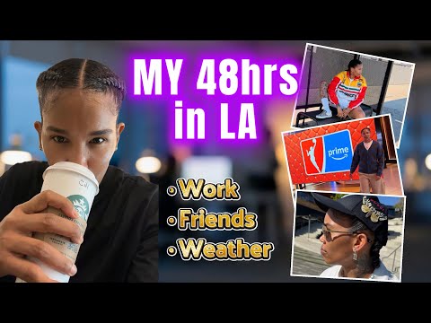 48 hours in LA. Guess who?? 😳🫣