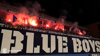 Bad Blue Boys / Dinamo - Varaždin 18.02..2024. / &quot;Dok na terenu srce ostavljaš&quot; i bakljada