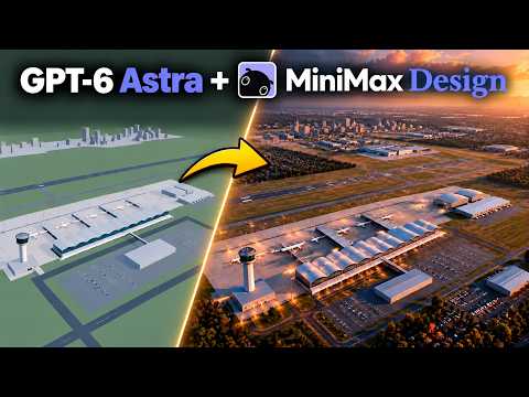 Video thumbnail: MiniMax Design: The Ultimate AI 3D & Video Workflow (Astra)