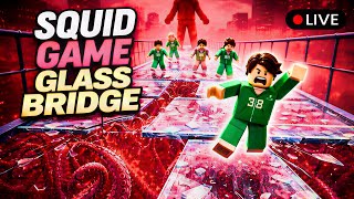 🔴 LIVE | Roblox Squid Game: Glass Bridge Challenge 😱 | 999% Impossible Run! | KerryCrystal Gaming screenshot 3