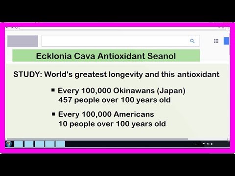 How to Benefit from Ecklonia Cava Antioxidant Seanol