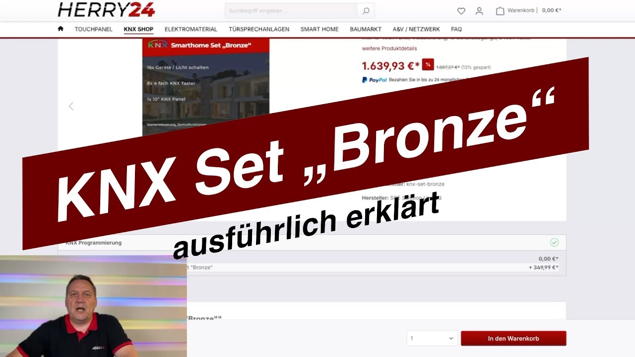 KNX Set für Einsteiger: Smart Home beim Hausbau – günstig, einfach & durchdacht