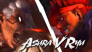 Asura vs Evil Ryu | Shadow the Hedgehog - I Am All of Me