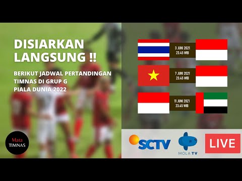 🔴LIVE INDONESIA VS VIETNAM,DISIARKAN LANGSUNG DI SCTV DAN MOLA TV