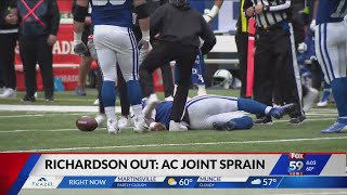 Richardson has AC joint injury and will miss time