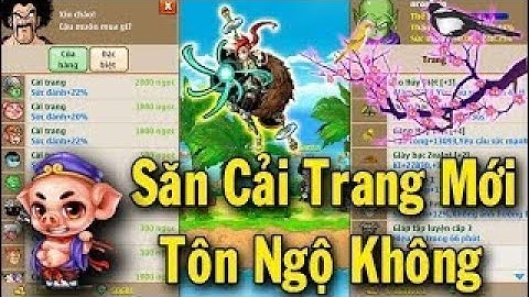 Ngọc Rồng Online Sắm Cải Trang Tôn Ngộ Không Đi Thỉnh Kinh =))
