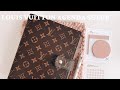 Current Louis Vuitton GM Agenda Setup | Detailed A5 Planner Flip