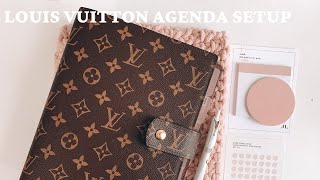 Louis Vuitton Agenda Setup - Annie Fairfax