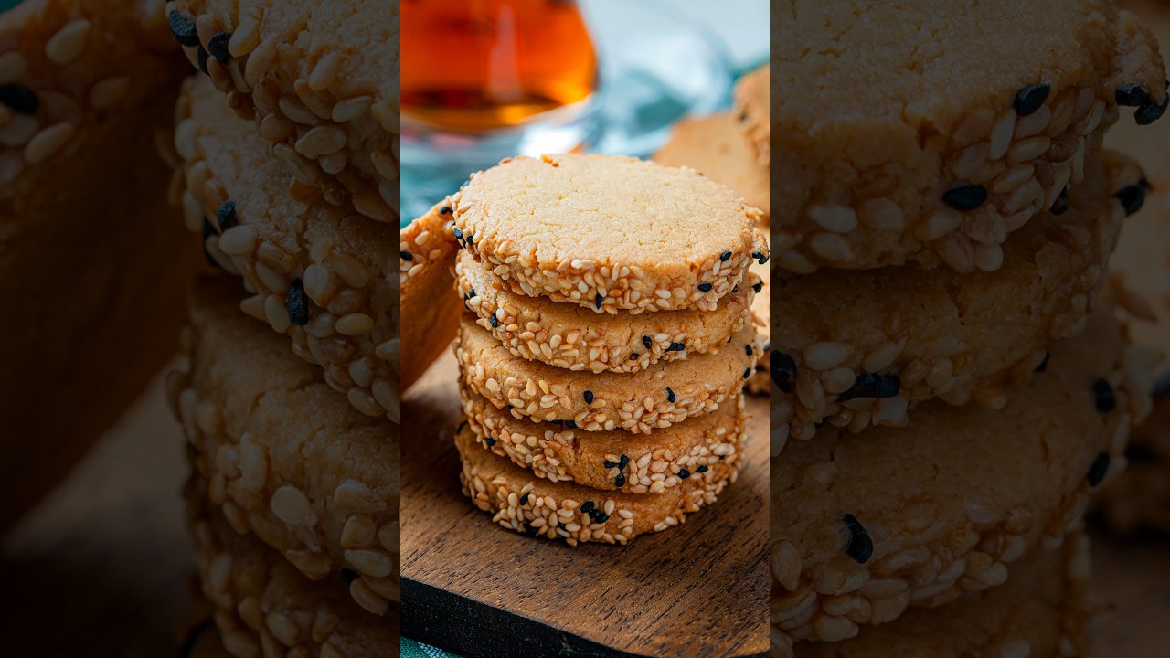 ✨Buzluğa At, İstediğinde Kesip Pişir! Tahinli Kurabiye 🍪 ✨Buzluğa At, İstediğinde Kesip Pişir! Tahinli Kurabiye 🍪