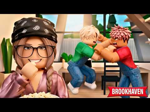 I MADE 2 BROTHERS FIGHT OVER ME!….(Brookhaven Story)