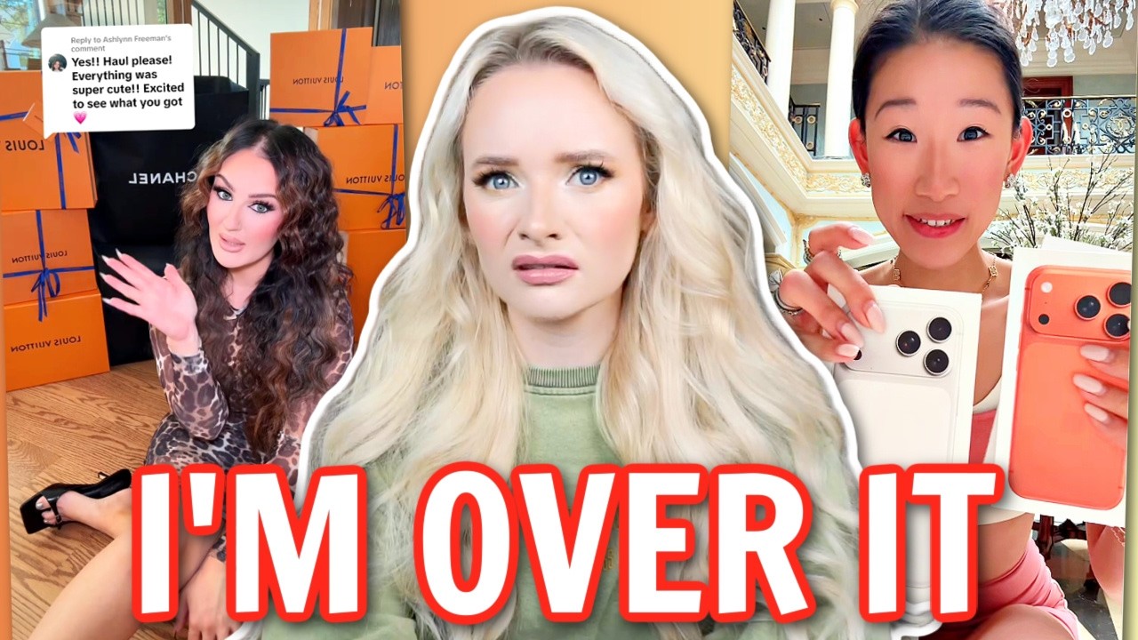 I AM SICK OF RICH OUT OF TOUCH INFLUENCERS...