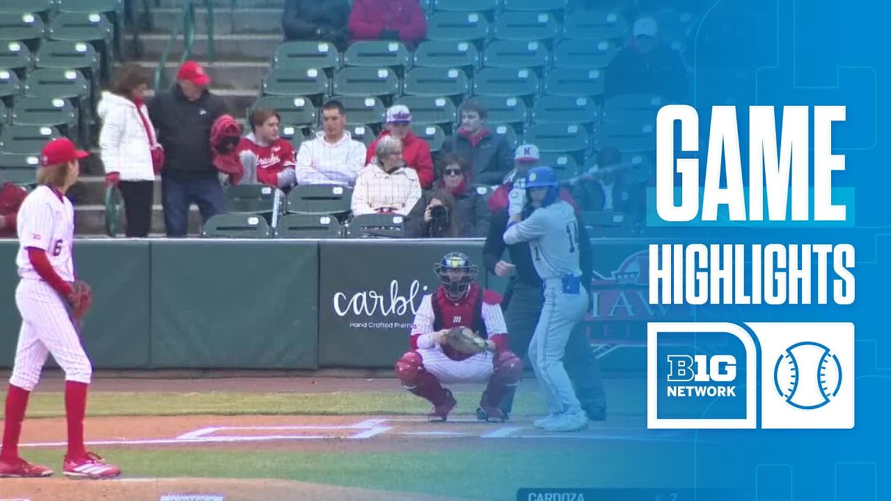 South Dakota St. at Nebraska | HIGHLIGHTS | Big Ten Baseball | 03/04/2026
