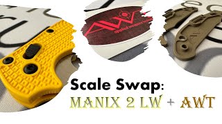 Famous Suping Up the Spyderco Manix 2 LW in Magnacut with AWT Aluminum Scales Net Worth