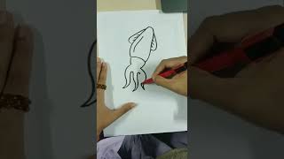 Gambar Binatang GAMPANG!!! #caramenggambar #gambar #hewanlaut #binatang #menggambar
