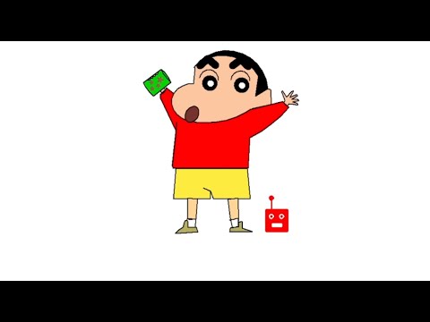 Sinchan Drawing Using a Python Turtle.  || CoderHuBhai ||