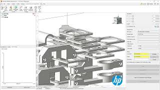 3D Arranging parts for MJF and SLS printing with Autodesk Netfabb 2023.1