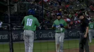 Hartford's Carrizales clocks a two-run jack