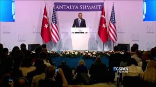 CLIP: President Obama G-20 News Conference in Antalya, Turkey (C-SPAN)