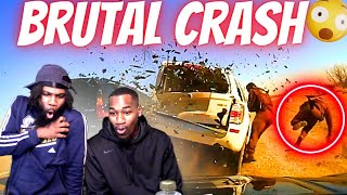 MOST SHOCKING AND DEVASTATING CAR CRASHES OF #2024 PART 1! THEY RAN OVER A POLICE OFFICER!! REACTION