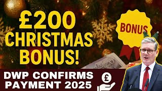 SENIORS ALERT: 🌟 Christmas Bonus Boost! DWP Confirms £200 Payment for Millions in 2025 🌟