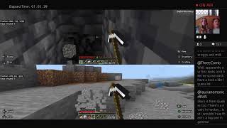 MINECRAFT LET'S PLAY WITH MIKAYLA! (Episode 5) Is Strip Mining NOT A Thing Anymore?!?
