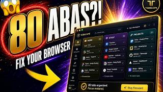 Tabscape — Gerenciador de Abas com IA e Workspaces pro Chrome e Edge