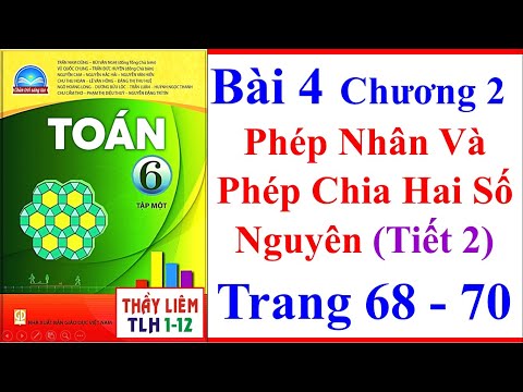 Video Toán Lớp 6 Bài 4 Tiết 2 Chương 2 | Phép Nhân Và Phép... - YouTube