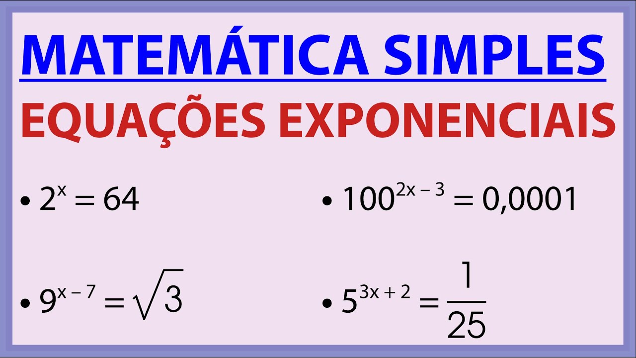 Ajuda Matemática • Exibir tópico - [Equações exponenciais] Ajuda com  simplificação