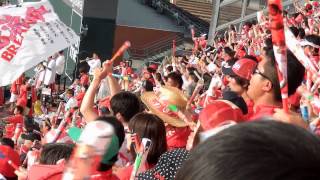 カープ7裏 田中 タイムリー2ベース 2015/4/29 vsDeNA