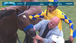 Donttellmewhattodo wins race 7 at Del Mar 11/9/25